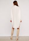 Shirt Dress, White, large