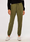 Tencel Joggers, Green, large