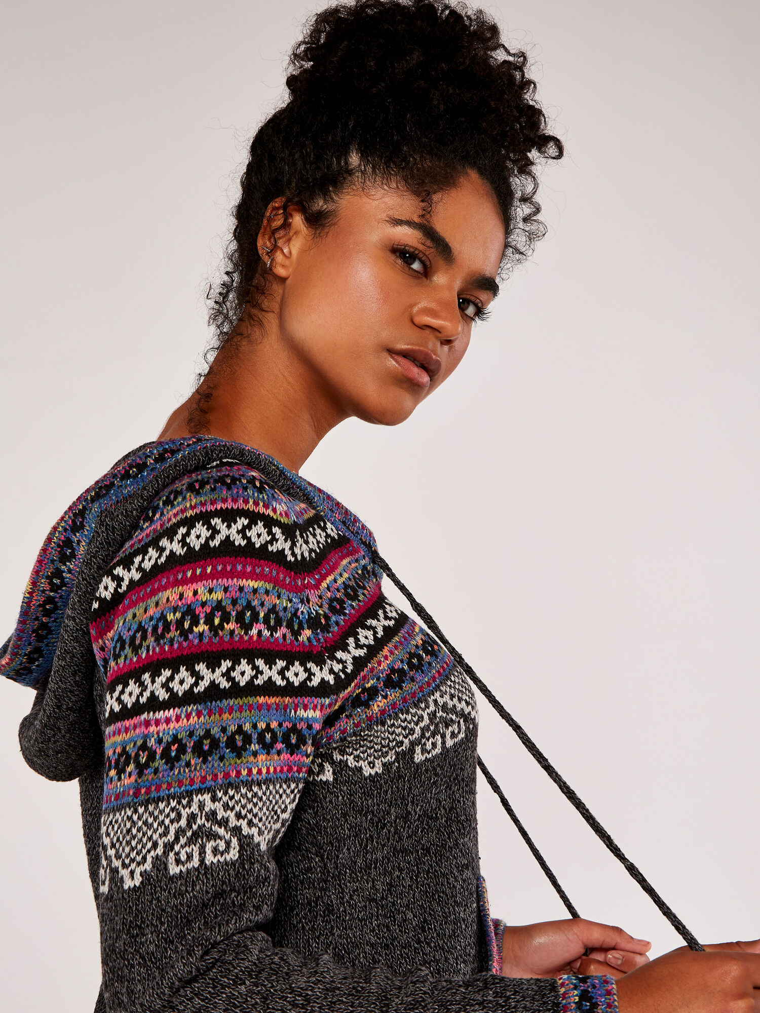 Grey fair isle jumper 2025