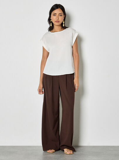 Split Hem Lightweight T-Shirt