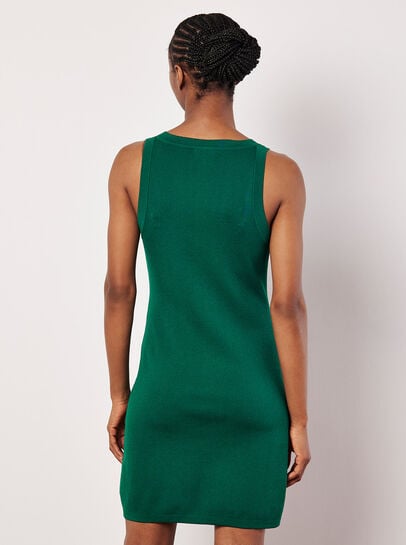 Knitted Shift Mini Dress