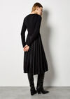 Miniature Detail Knitted Dress, Black, large
