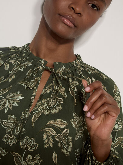 Folk Floral Blouse