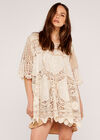 Lace Cover Up, Stone, large