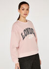 London Life Sweatshirt, Pink, large