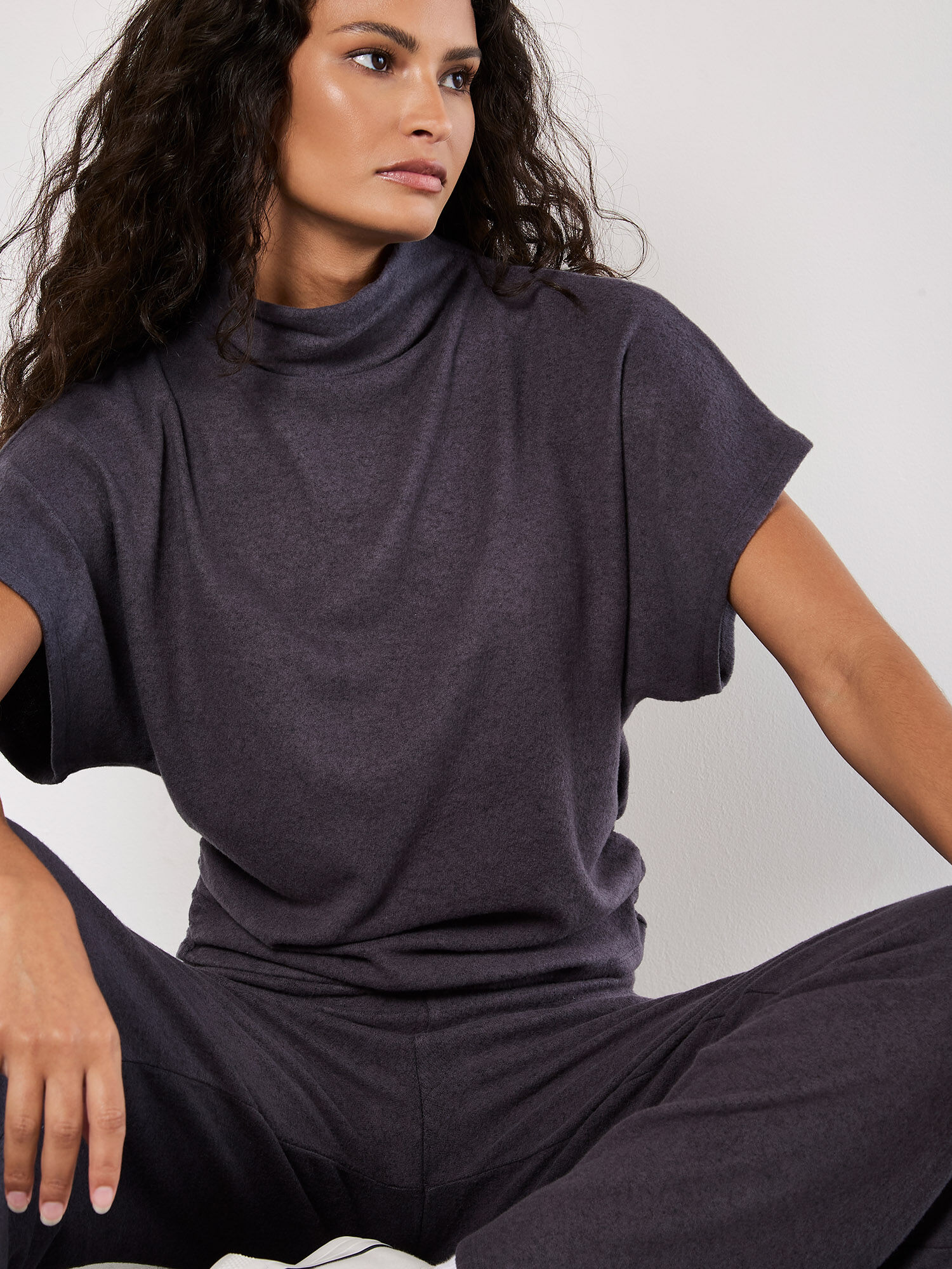 Soft Touch Ruched Top
