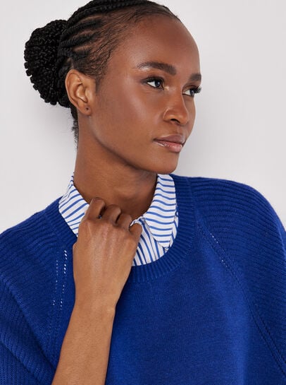 Oversized Poncho Jumper