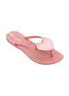 Ipanema Heart Flip Flops, Pink, large