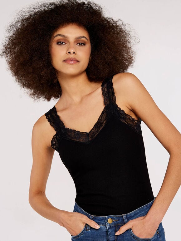 Stretch Lace Cami Top