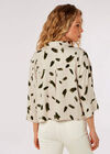 Paint Stroke Boxy Shirt, Stone, large