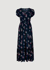 Botanical Bunches Maxi Dress, Navy, large