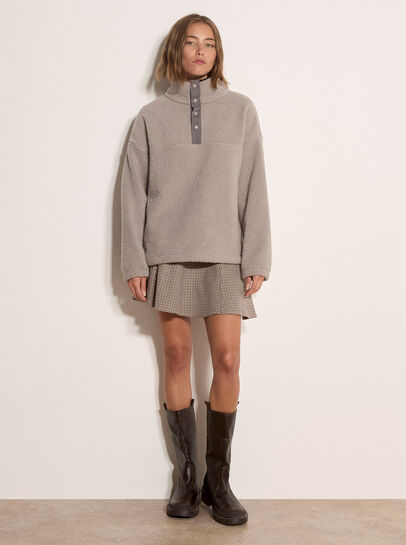 Soft Borg Fleece Jumper