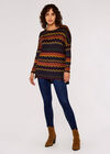 Chevron Side Zip Top, Mustard, large