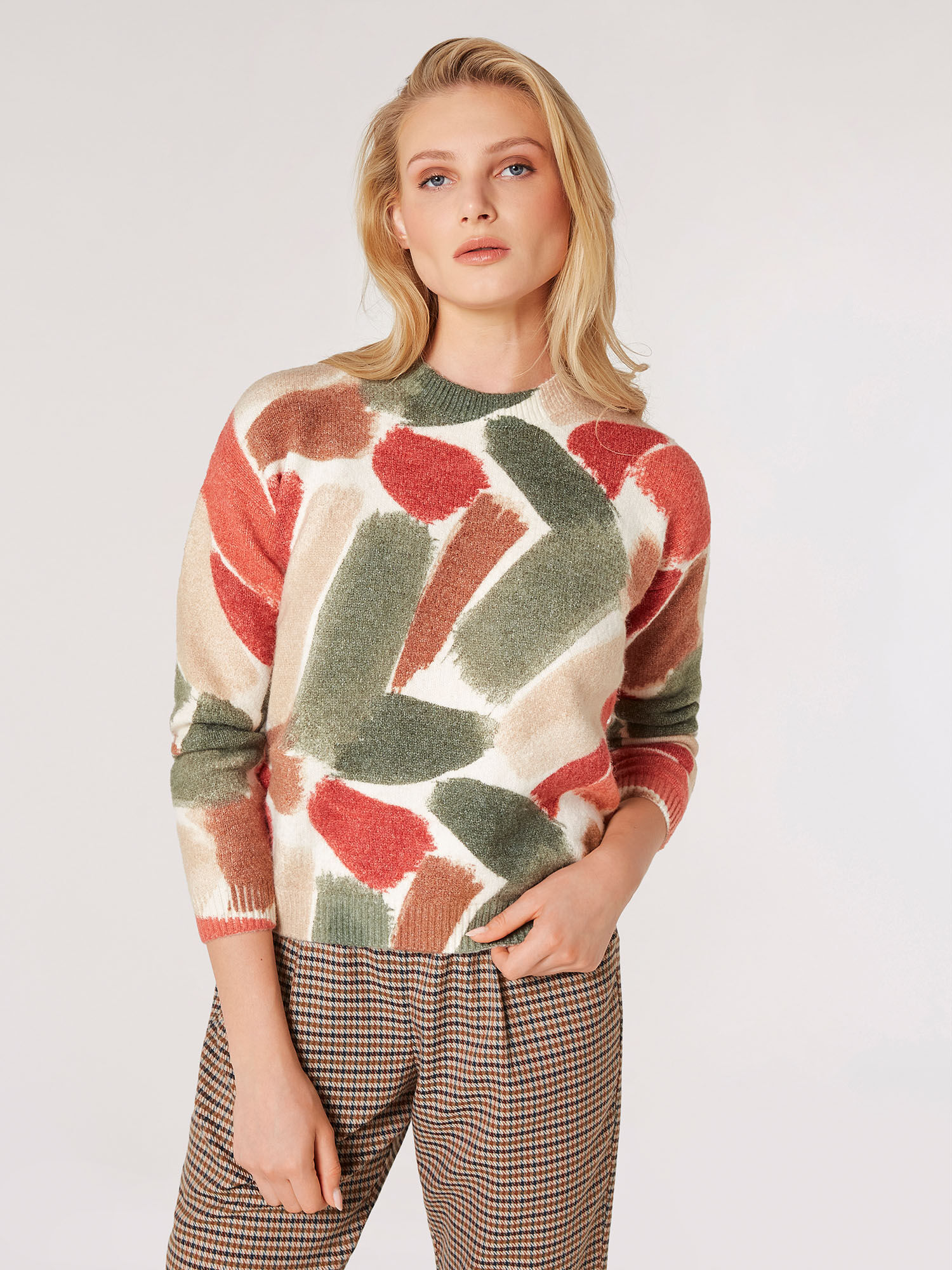 Jumper with paint splatter online