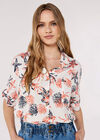 Seashell Resort Shirt, White, large