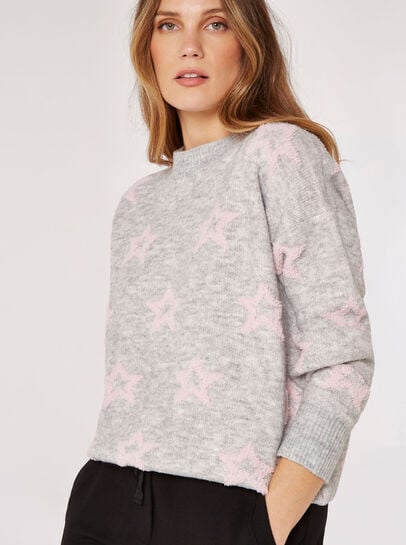 Star Crew Neck Jumper