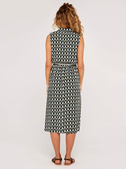 Geo Drops  Shirt Dress