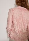 Floral Embroidered Blouse, Pink, large