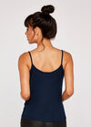 Jersey Cami Top, Navy, large