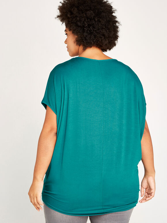 Jersey Cocoon Top+, Green, large