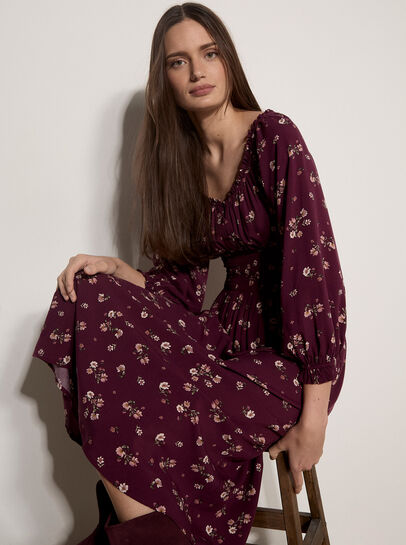 Floral Midi Dress