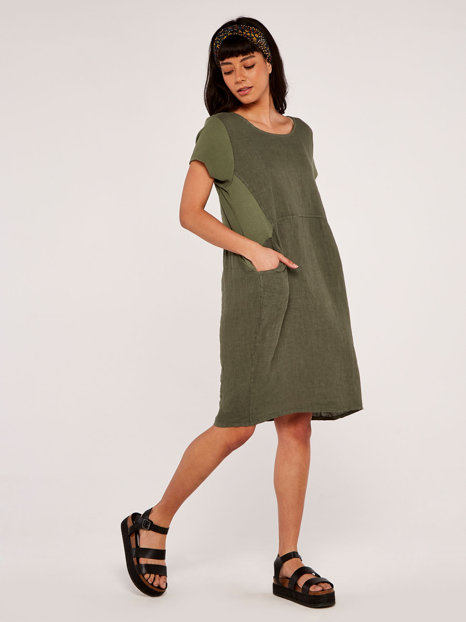 Linen dress deals