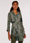 Patchwork Hanky Mini Dress, Green, large