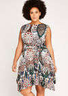 Peacock Feather Dress+, Green, large