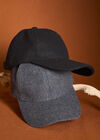 Woollen Cap Hat, Grey, large