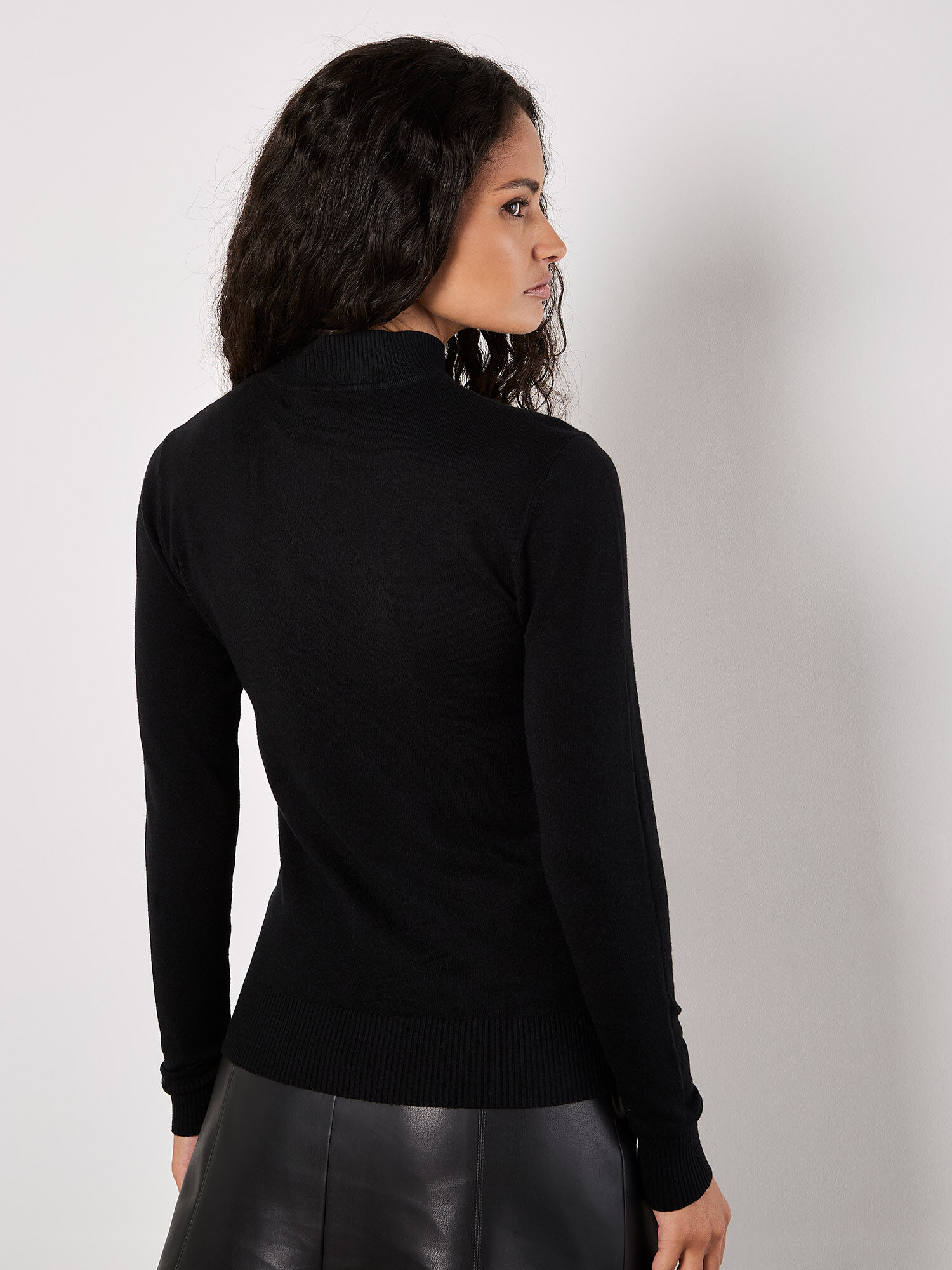 Rhinestone Gem Embellished Jumper Apricot Clothing