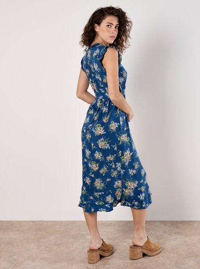 Floral Ditsy Midi Dress