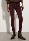 Sienna Skinny Fit Jeans, Burgundy, large