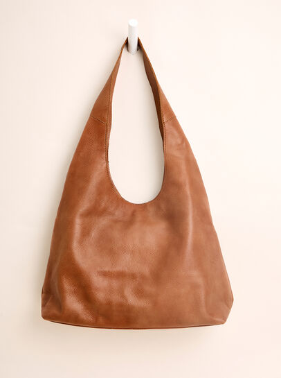 Leather Shopper Bag