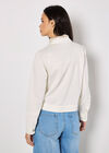 Lightweight Denim Jacket, Cream, large