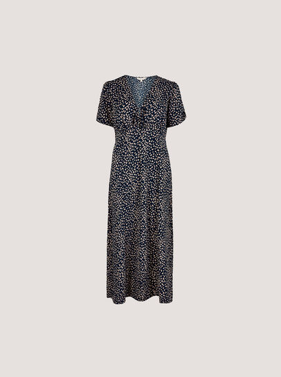 Animal Print Midaxi Dress