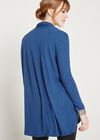 Shoulder Wrap Over Cardigan, Navy, large