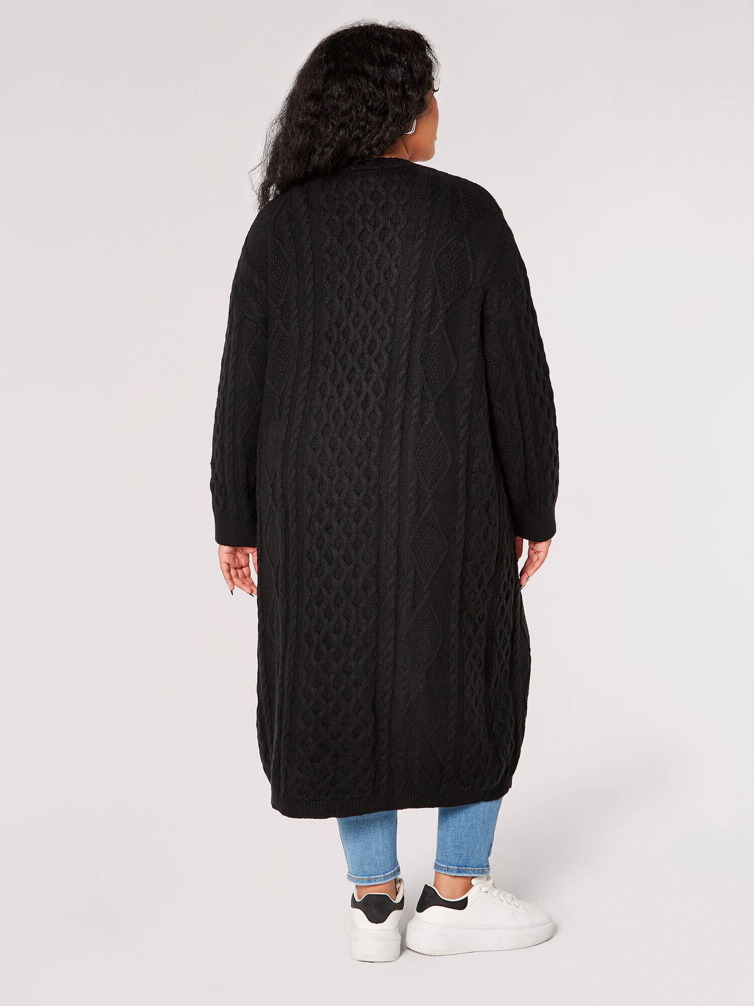 Cable discount knit duster