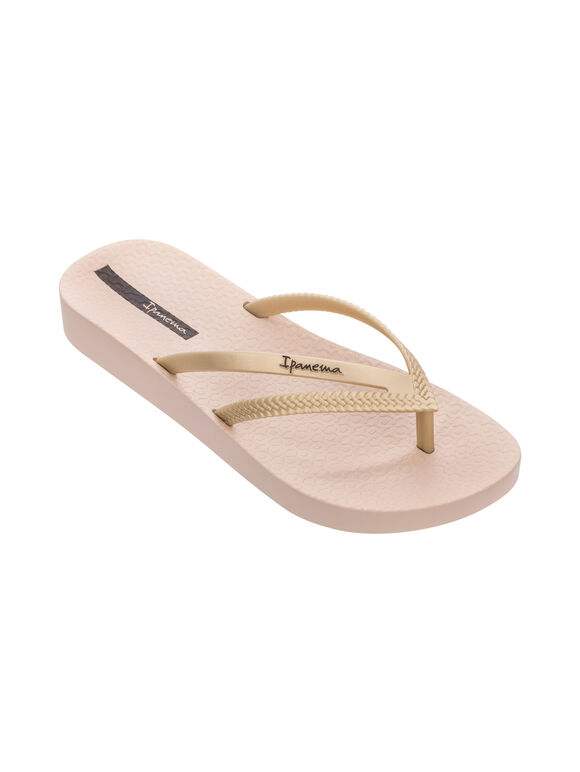 Ipanema Bossa Soft Flip Flops, Stone, large
