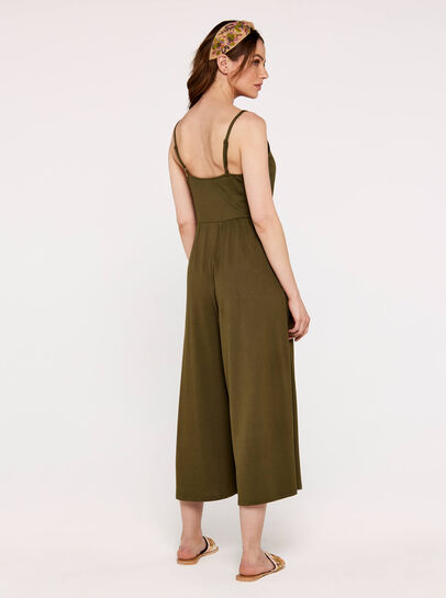Strappy Culotte Jumpsuit