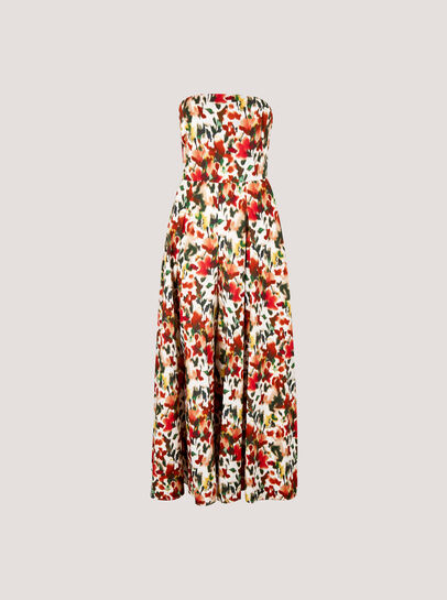 Floral Ikat Palazzo Jumpsuit