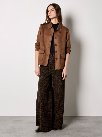 Lightweight Suede Jacket