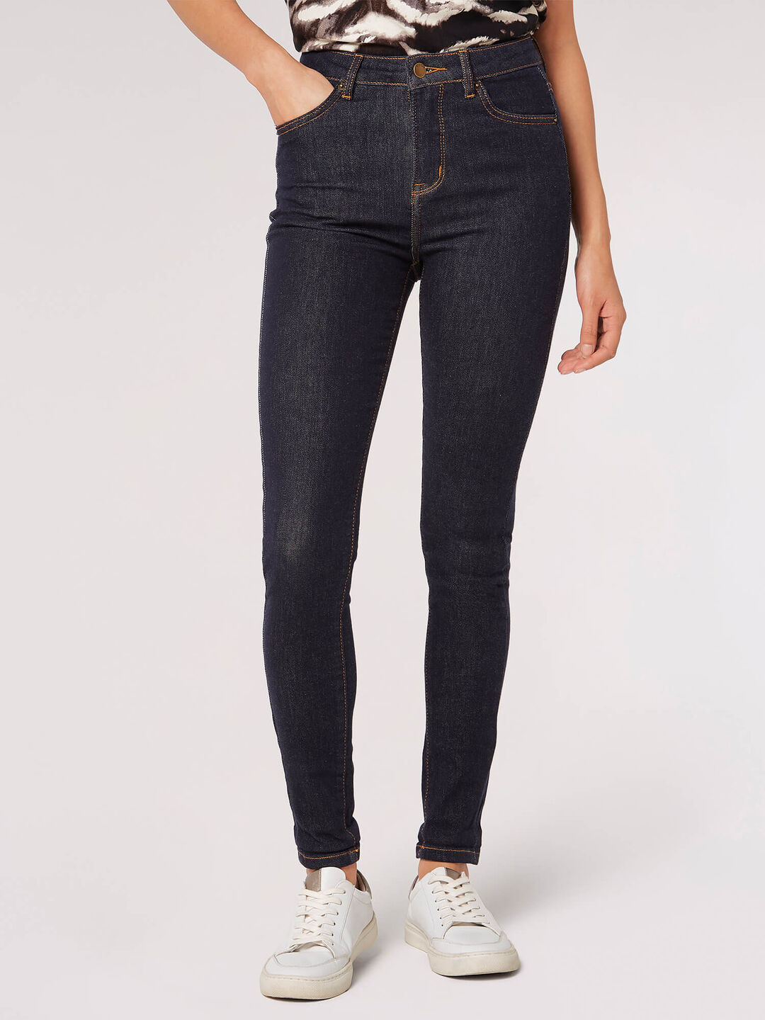 Image of Sienna Raw Denim Skinny Jeans