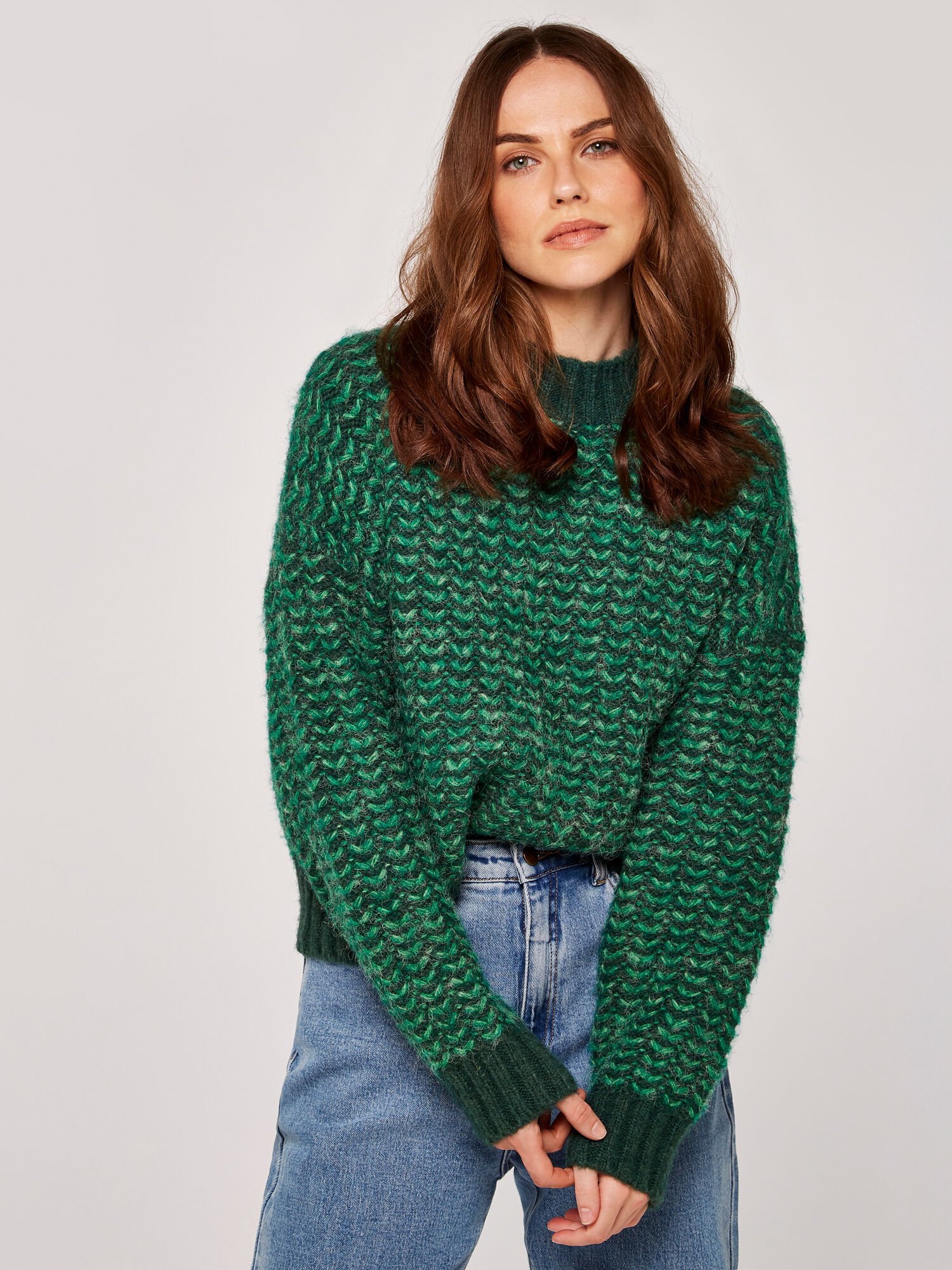 Green jumper clearance