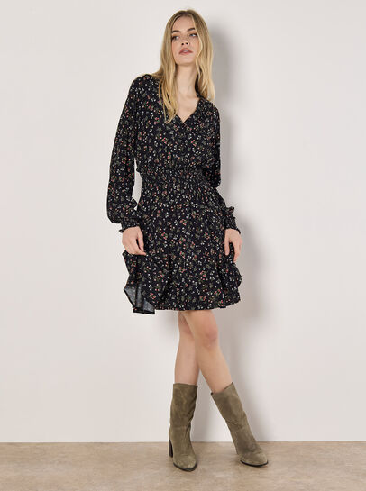 Ditsy Floral Mini Dress