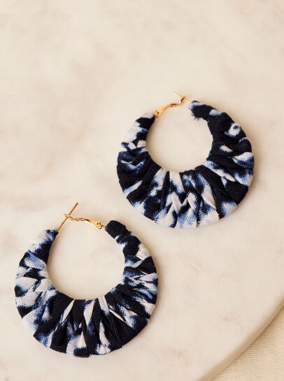 Fabric Circle Hoops
