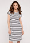 Nautica Jersey Dress, White, large