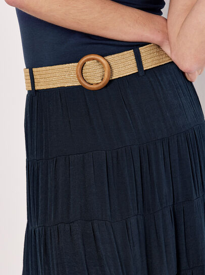 Tiered Maxi Skirt