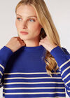 Classic Stripe Jumper, Blue, large