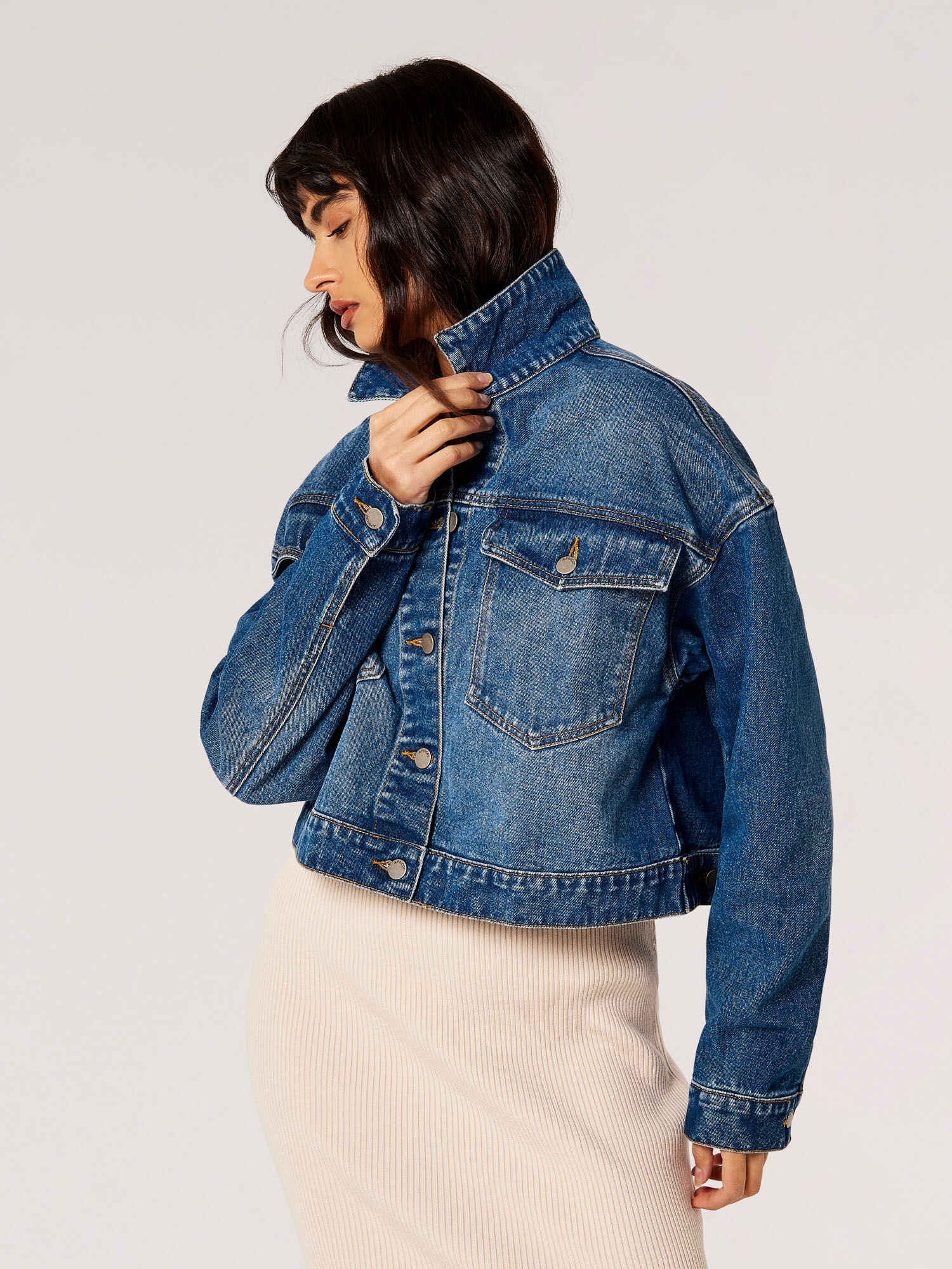 Trucker jacket fit cheap