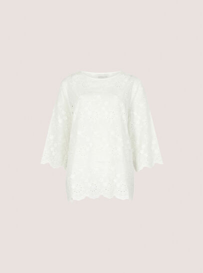 Flower Bell Sleeve Top
